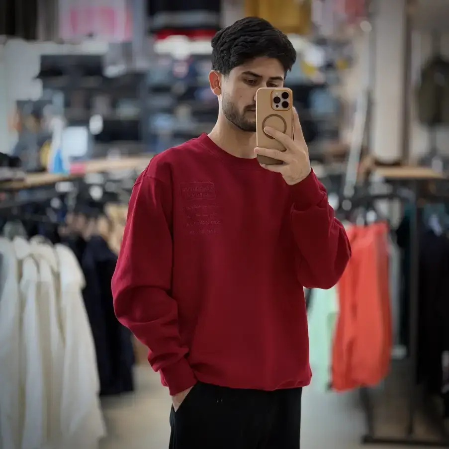 دورس سه نخ پنبه گلدوزی مینیمال  - تصویر 3