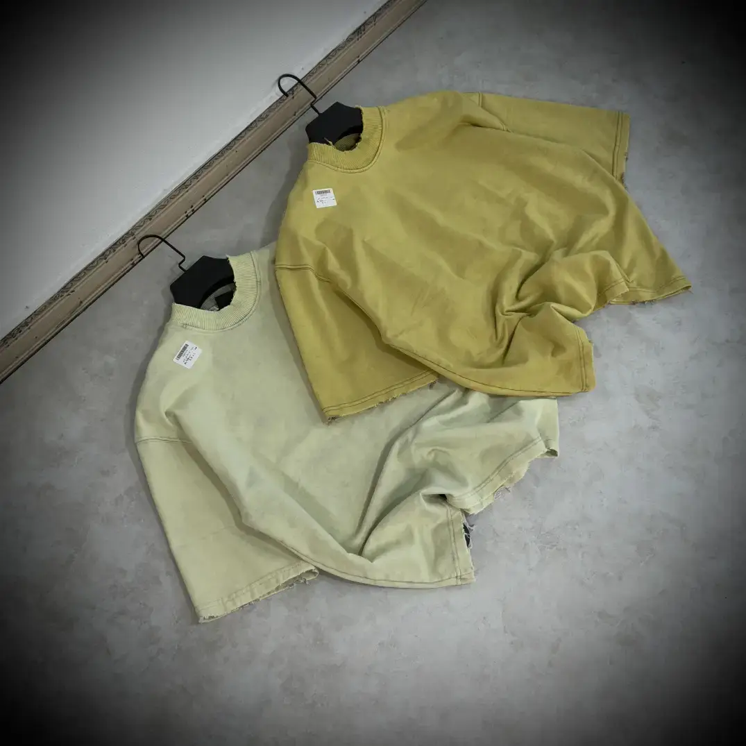 دورس سه نخ پنبه استین سه ربع باکسی - تصویر 3