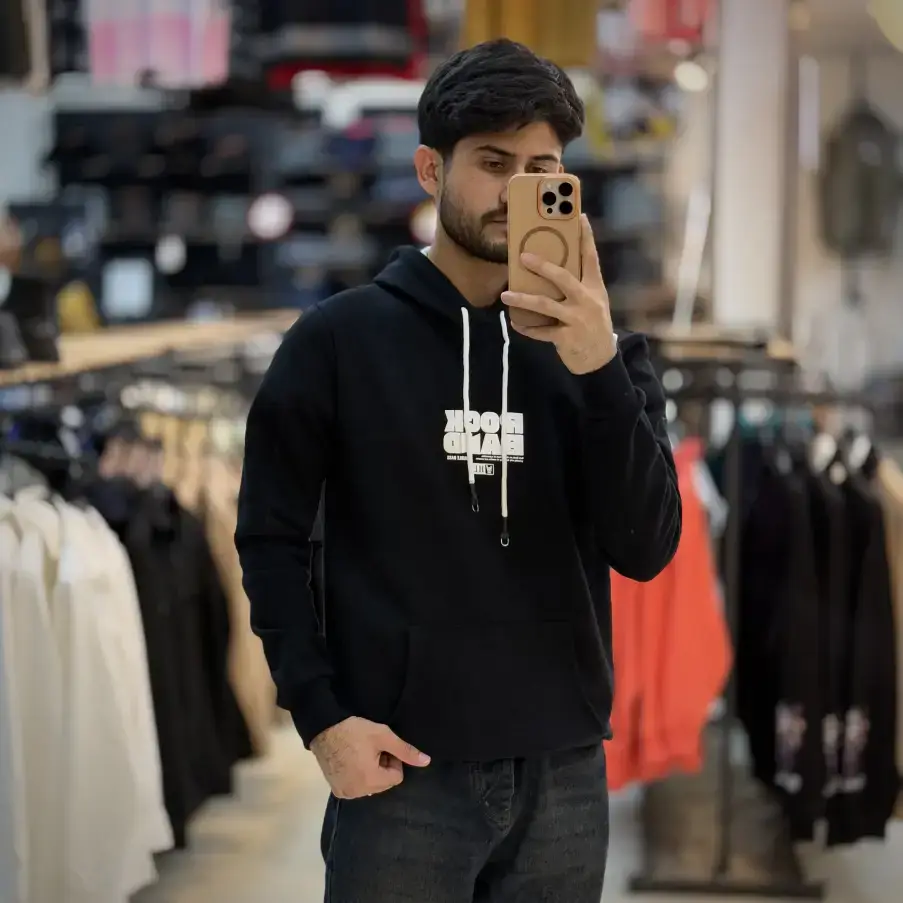 هودی سه نخ پنبه ROCK BAND - تصویر 3