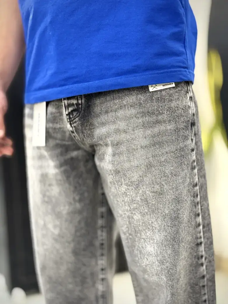 شلوار نیم بگ توسی روشن کد 122 - تصویر 2