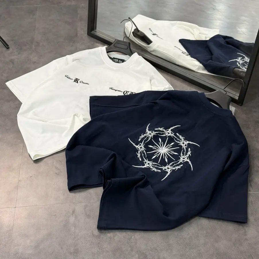 تیشرت باکسی گلدوزی نینجا - تصویر 6