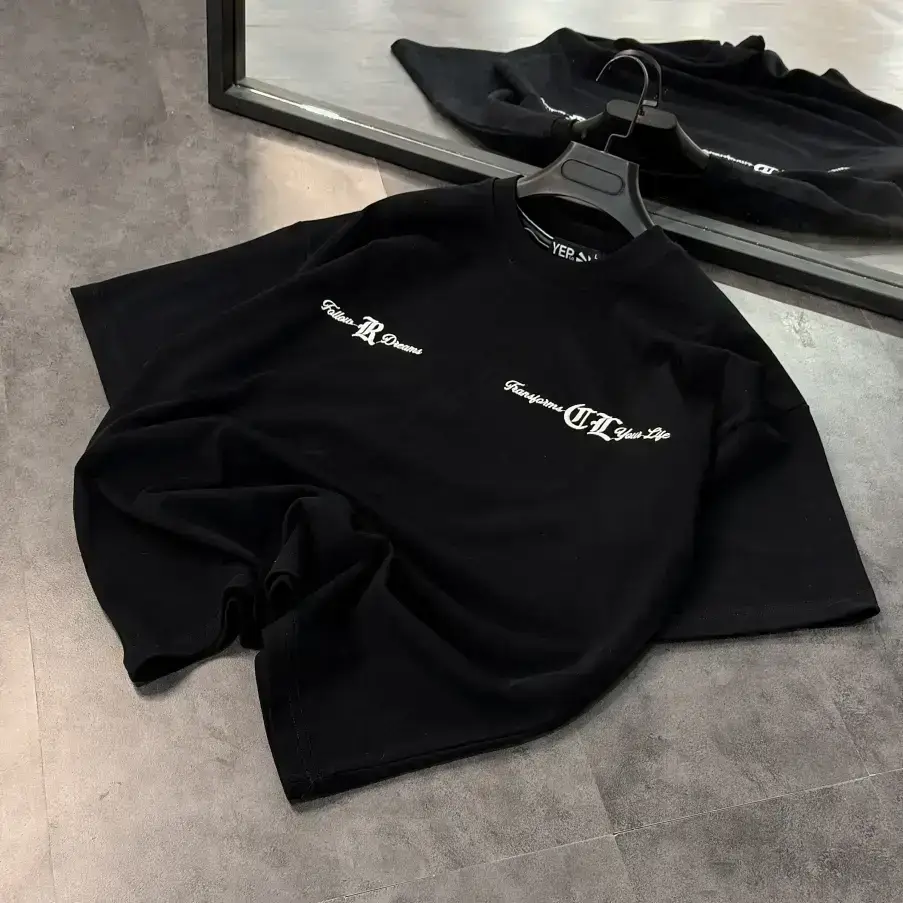 تیشرت باکسی گلدوزی نینجا - تصویر 3