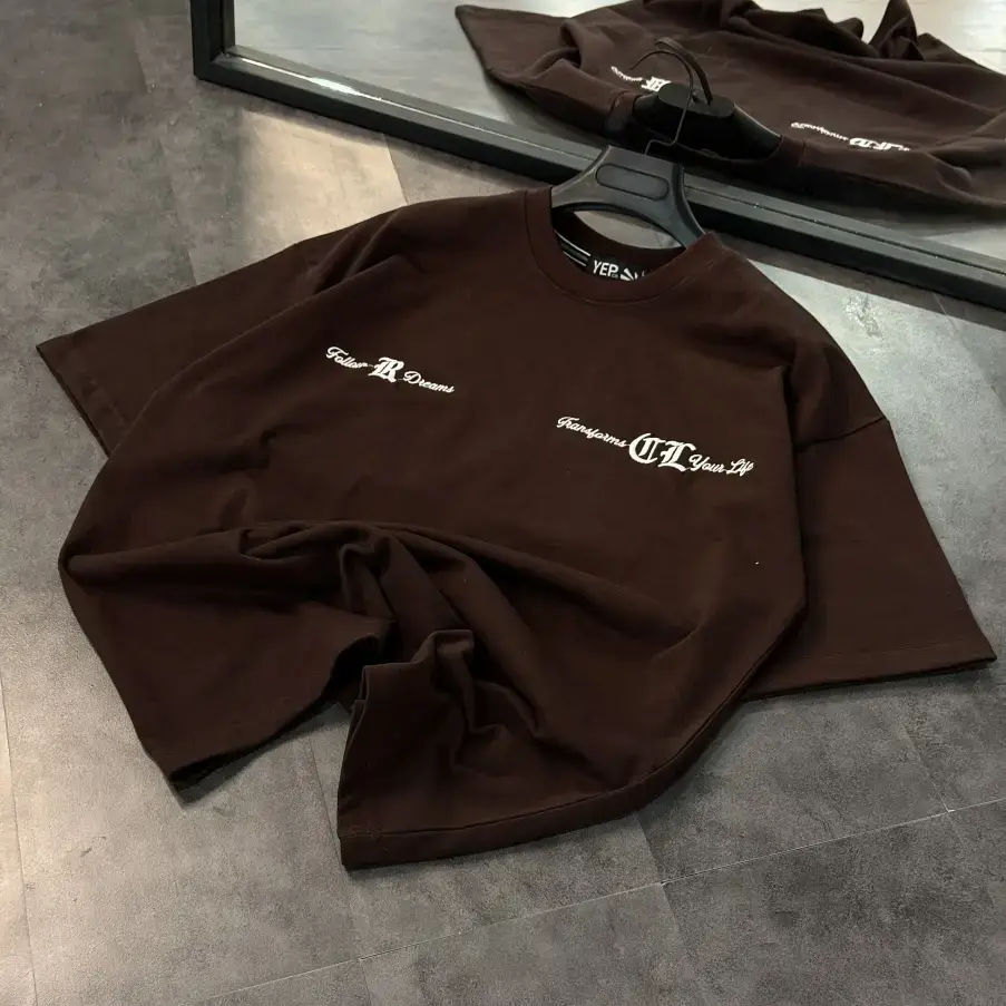 تیشرت باکسی گلدوزی نینجا - تصویر 5