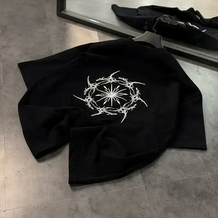 تیشرت باکسی گلدوزی نینجا - تصویر 2