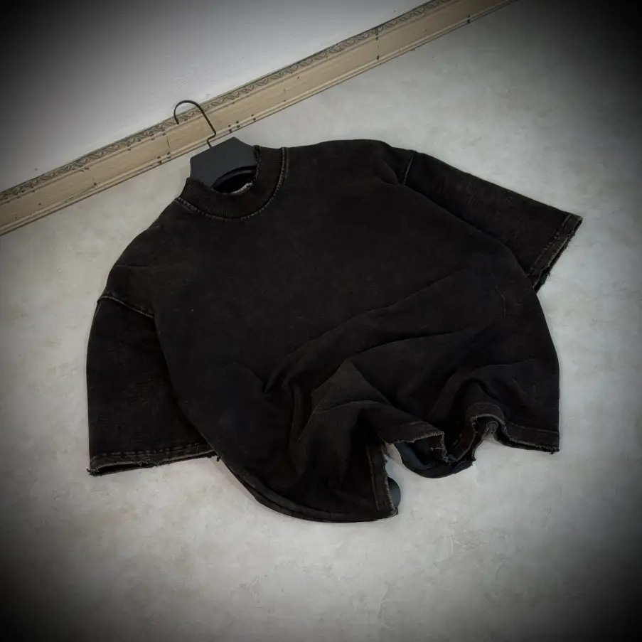 دورس سه نخ پنبه استین سه ربع باکسی - تصویر 1