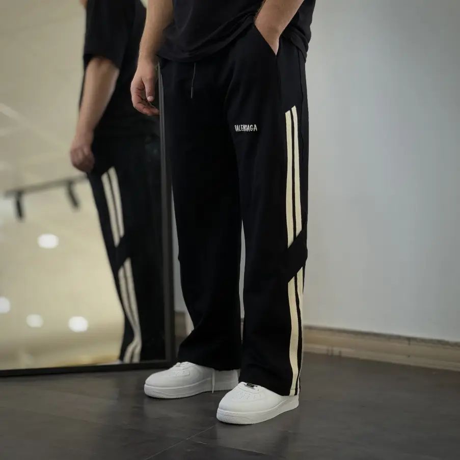 شلوار اسلش بگ نوار کنفی بالنسیاگا - تصویر 1