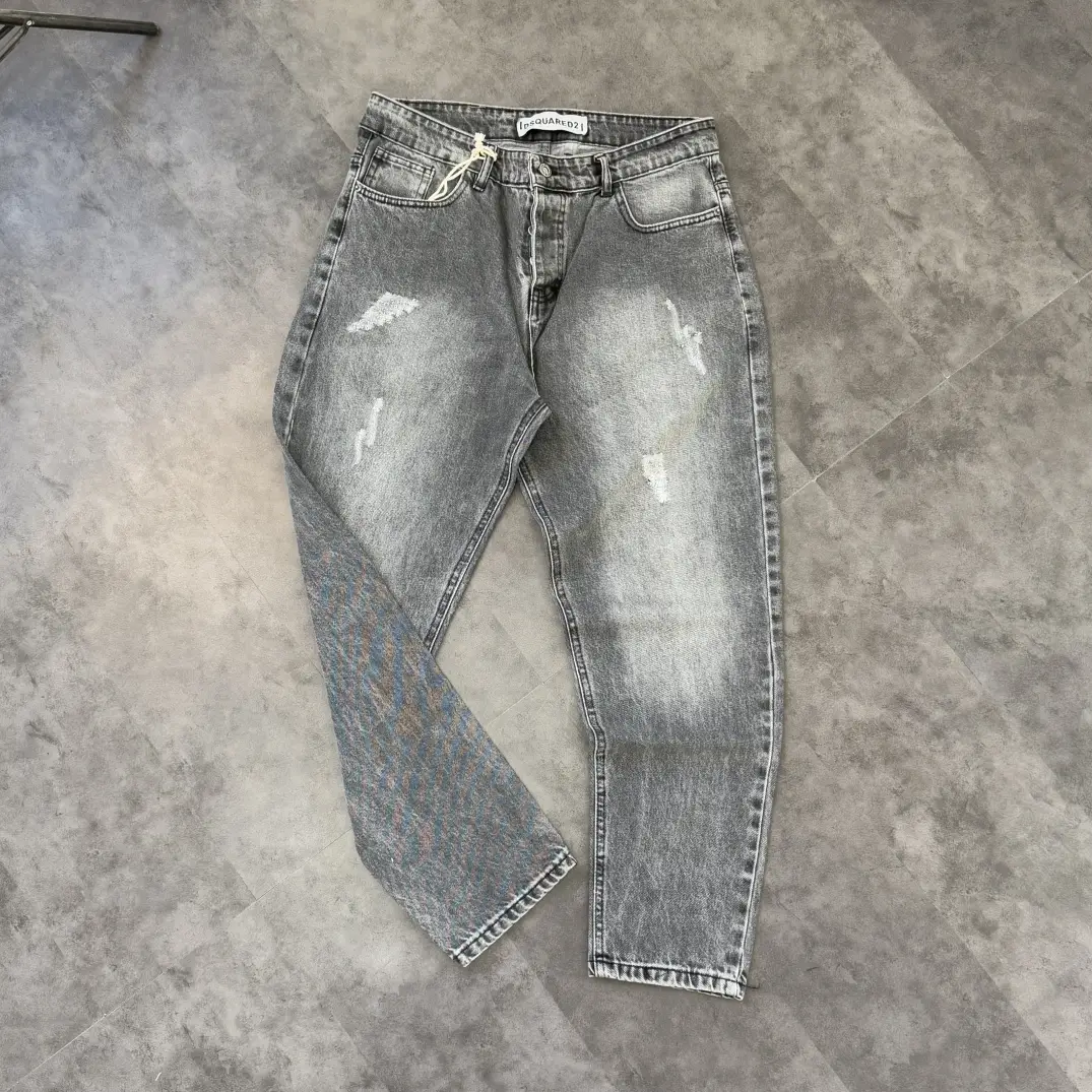 شلوار لی مام فیت توسی روشن کد 140 - تصویر 1