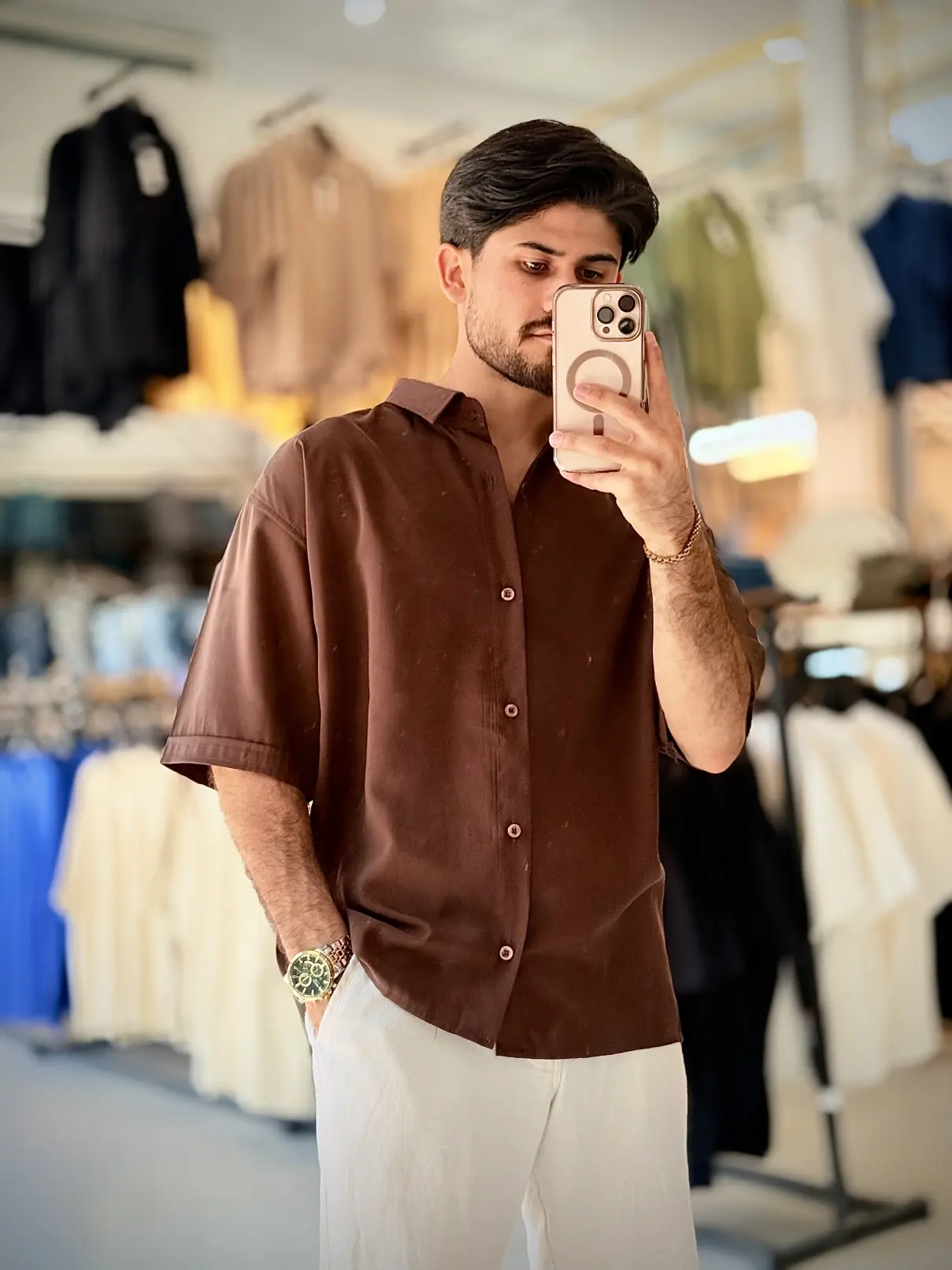 پیراهن باکسی مودال  - تصویر 5
