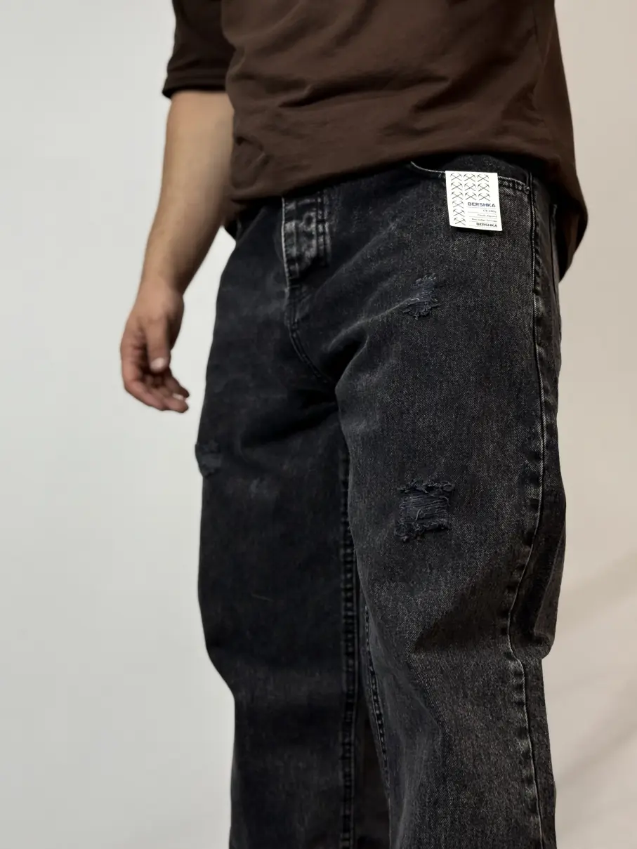 شلوار جین بگ استایل کد ۶۵ - تصویر 3