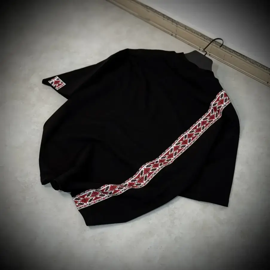 تیشرت طرح نوار ترکمن - تصویر 2